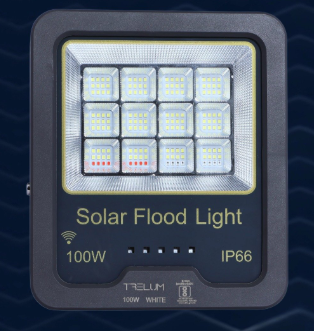 100W Solar Flood Light-N